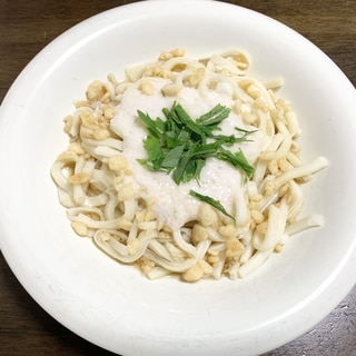 冷凍うどん　冷やしとろろたぬきうどん